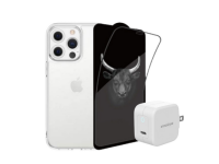Combo iPhone 13 Pro Max (Cốc 20W Innostyle+Dán Kingbull+Ốp Mipow)