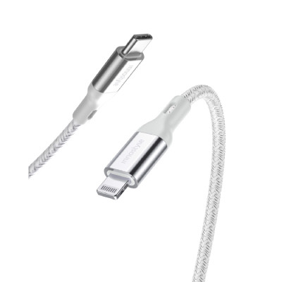 Cáp Innostyle PowerFlex USB-C to Lightning 1.5M 20/30/60W White