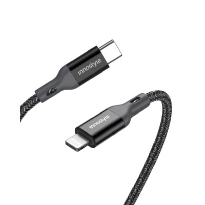 Cáp Innostyle PowerFlex USB-C to Lightning 1.5M 20/30/60W White