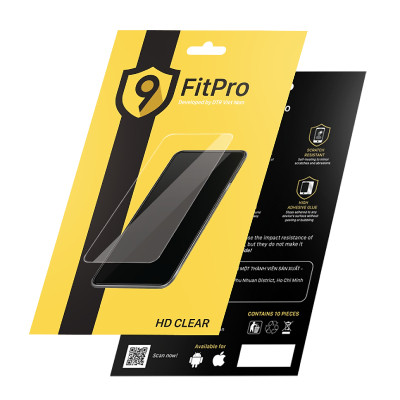 Miếng dán bảo vệ màn hình 9FitPro HD Clear V2