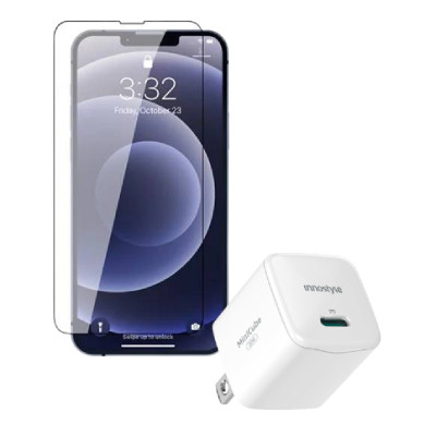 Combo iPhone 13/ 13 Pro/ 14 (Cốc 20W Innostyle+Dán JCPAL)