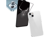 Combo iPhone 14 Plus (Dán Kingbull+Ốp Mipow+Camera Blue)