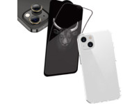 Combo iPhone 14 Plus (Dán Kingbull+Ốp Mipow+Camera Midnight)