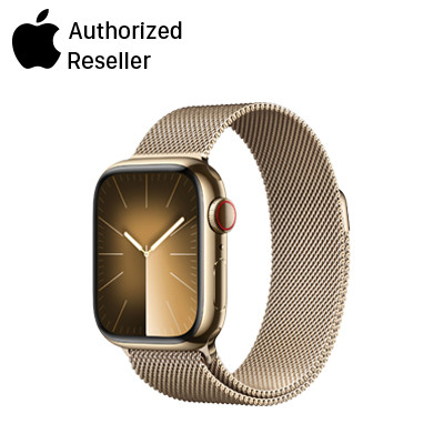 apple watch series 9 41mm lte mat thep day quan milan gold