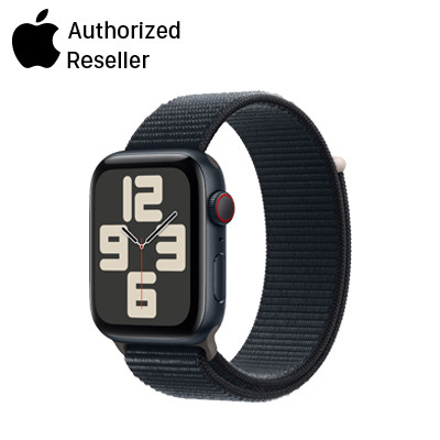 Apple Watch SE 2023 - 44mm - LTE - mặt nhôm, dây quấn thể thao | Chính hãng VN/A