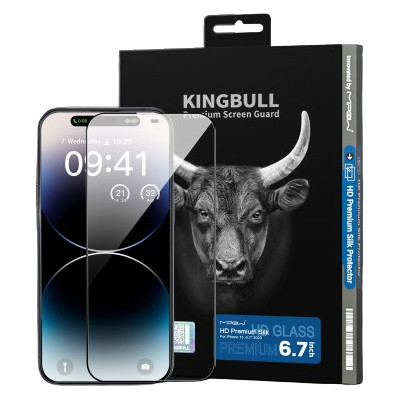 Miếng dán cường lực iPhone 15 Plus Mipow Kingbull Premium HD