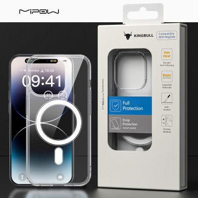Ốp lưng iPhone 15 Pro Max Mipow hỗ trợ sạc MagSafe