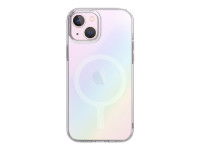 Ốp lưng iPhone 15 UNIQ Hybrid Lifepro Xtreme hỗ trợ sạc MagSafe Iridescent