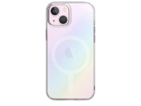 Ốp lưng iPhone 15 Plus UNIQ Hybrid Lifepro Xtreme hỗ trợ sạc MagSafe Iridescent