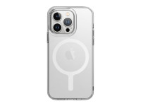 Ốp lưng iPhone 15 Pro UNIQ Hybrid Lifepro Xtreme hỗ trợ sạc MagSafe Dove Frost