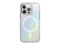 Ốp lưng iPhone 15 Pro UNIQ Hybrid Lifepro Xtreme hỗ trợ sạc MagSafe Iridescent