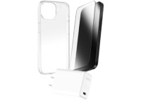 Combo iPhone 15 Pro Max (Cốc 30W Mophie+Ốp Zagg+Dán Zagg+Hộp quà)
