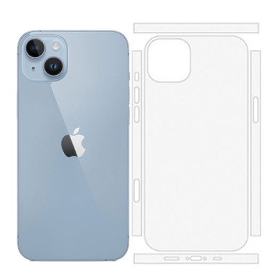 Miếng dán PPF nhám mặt sau Dekey iPhone 14
