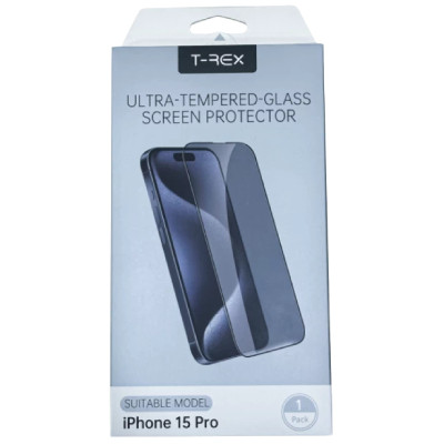 Miếng dán cường lực iPhone 15 Pro chống va đập T-Rex Full cao cấp