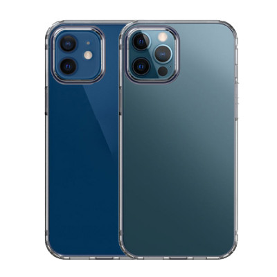 Ốp lưng iPhone 12/12 Pro Totu nhựa dẻo trong suốt