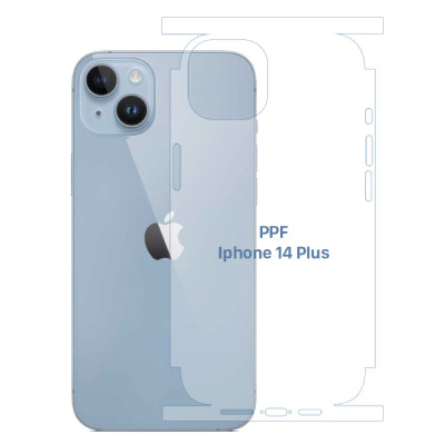 Miếng dán PPF nhám mặt sau Glass iPhone 14 Plus