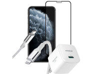 Combo iPhone 11 Pro Max (Cốc 20W+Cáp C to L Innostyle+Dán TOP)