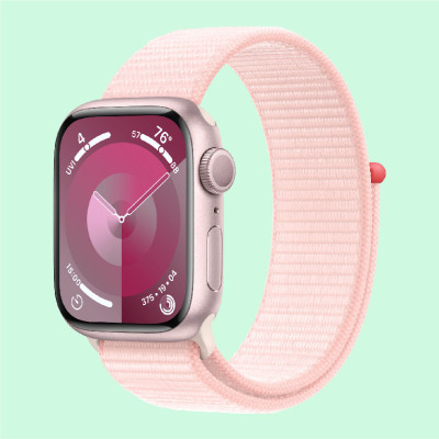 Apple Watch Series 9 - 41mm - GPS - mặt nhôm, dây quấn thể thao | Chính hãng VN/A