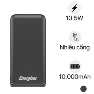 Pin sạc dự phòng Energizer 10.000mAh UE10026BK