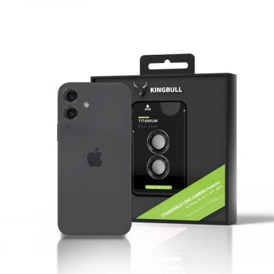 Dán cường lực camera iPhone 16/16 Plus Mipow Kingbull