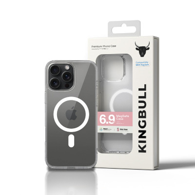 Ốp lưng iPhone 16 Pro Max Mipow MagSafe trong suốt