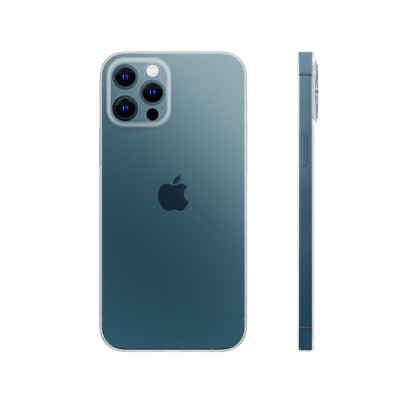Ốp lưng iPhone 12 Pro viền dẻo lưng kính SLIM