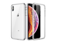 Ốp lưng iPhone X/Xs viền dẻo lưng kính SLIM