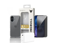 Combo iPhone 16 (Cốc 30W Mophie+Ốp Mipow+Dán chống nhìn trộm Mipow)