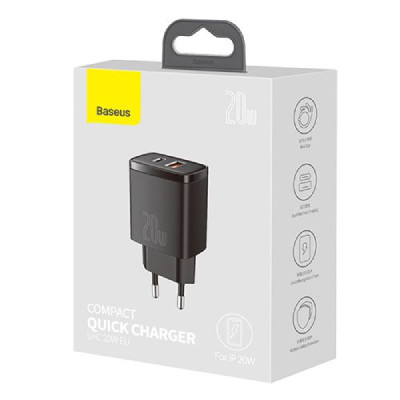 coc sac nhanh baseus compact 20w 2 cong usb 4