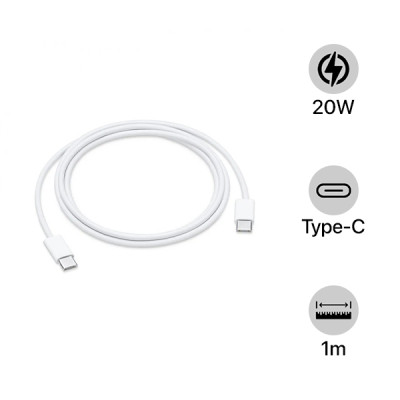 Cáp sạc nhanh type C to type C 1M Apple