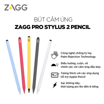 Bút cảm ứng ZAGG Pro Stylus 2 Pencil