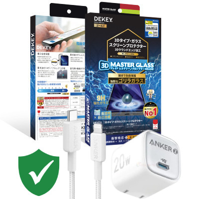 Combo VIP iPhone 14 Plus cũ (Cốc 20W+Cáp C to L ANKER+Dán DEKEY+VIP 1 đổi 1 12 Tháng)