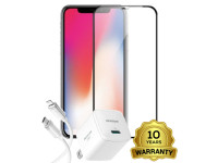 Combo VIP iPhone X/ Xs cũ (Cốc 20W+Cáp C to L Innostyle+Dán TOP+VIP 1 đổi 1 12 Tháng Pin 10 Năm)