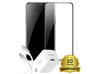 Combo VIP iPhone 11 Pro cũ (Cốc 20W+Cáp C to L Innostyle+Dán DEKEY+VIP 1 đổi 1 12 Tháng Pin 10 Năm)