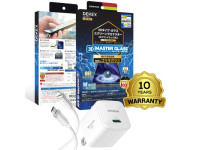 Combo VIP iPhone 13/ 13 Pro cũ (Cốc 20W+Cáp C to L Innostyle+Dán DEKEY+VIP 1 đổi 1 12 Tháng Pin 10 Năm)