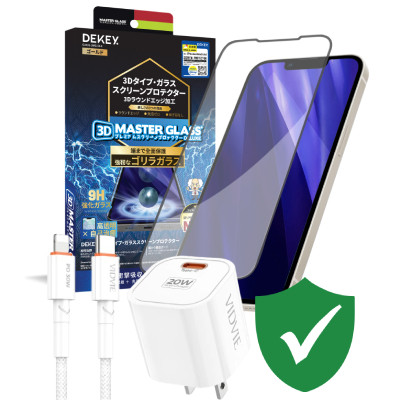 Combo VIP iPhone 12/12 Pro Max cũ (Cốc 20W+Cáp C to L VIDVIE+Dán DEKEY+VIP 1 đổi 1 12 Tháng)