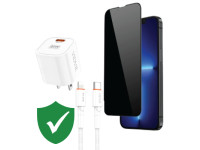 Combo VIP iPhone 13/ 13 Pro cũ (Cốc 20W+Cáp C to L VIDVIE+Dán DEKEY+VIP 1 đổi 1 12 Tháng)
