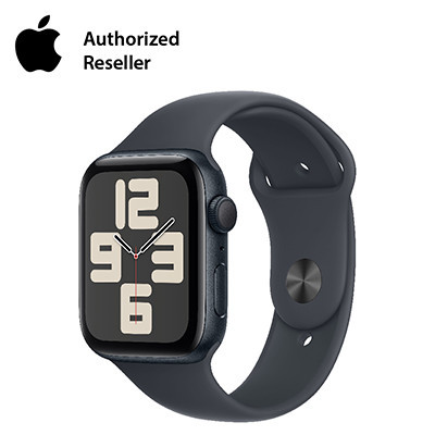 Apple Watch SE 2 2024 - 44mm - GPS - Viền nhôm, dây cao su Size M/L | Chính hãng VN/A