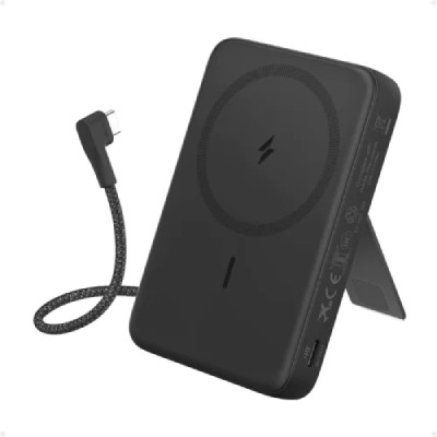 Sạc dự phòng Magnetic Anker Zolo Magsafe 1C 10000mAh 15W tích hợp cáp Type-C A1685