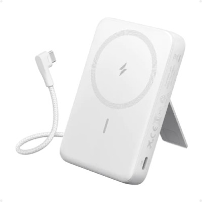 Sạc dự phòng Magnetic Anker Zolo Magsafe 1C 10000mAh 15W tích hợp cáp Type-C A1685