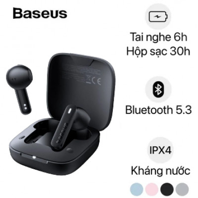Tai nghe Bluetooth True Wireless Baseus Bowie E16