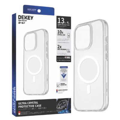 Ốp lưng iPhone 14 Pro Max DEKEY Magsafe Cover Ultral Crystal