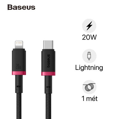 Cáp sạc nhanh Baseus Dura Series Type-C to Lightning 20W (1M)