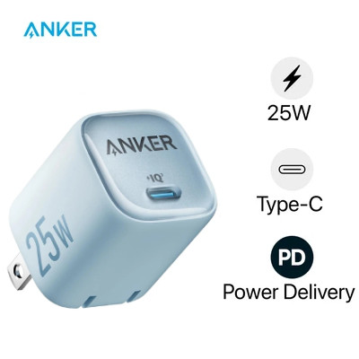 Cốc sạc Anker Zolo cổng 1C 25W A2656