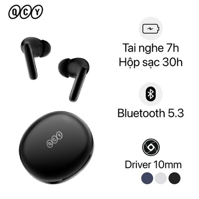 Tai nghe Bluetooth True Wireless QCY T13 ANC2 HT09