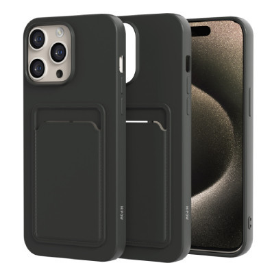 Ốp lưng iPhone 15 Pro Max Mipow Card Bag TPU Leather
