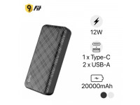 Sạc dự phòng 9Fit Lite 20.000mAh /3.7V Li-Polymer - 9PL20K03