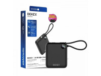 Sạc Dự Phòng DEKEY Power Pioneer 10.000mAh USB-C PD Power Bank 22.5W kèm cáp Type-C