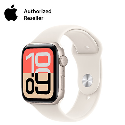 Apple Watch SE 3 2025 44mm GPS - Viền nhôm, Dây Đeo Thể Thao Size M/L | Chính hãng Việt Nam