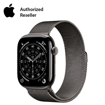 Apple Watch Series 11 46mm LTE - Viền Titan, Dây Quấn Milan Size M/L | Chính hãng Việt Nam